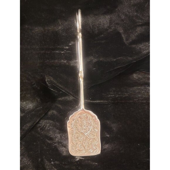 Vintage Silver-Plated Cake or Pastry Tongs - Picture 10 of 14
